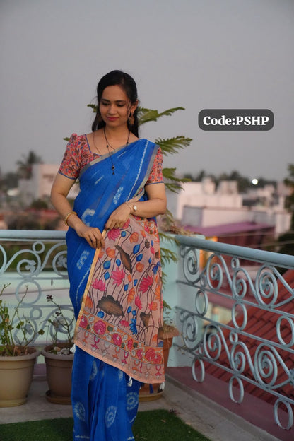 Linen Cotton saree🥰😎🌈📚
