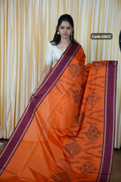 Soft silk sarees with Poachampally design🥰😎📚