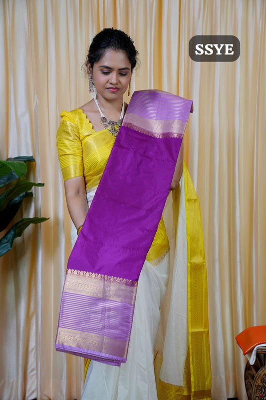 Semi Mysore Warm silk saree🥳