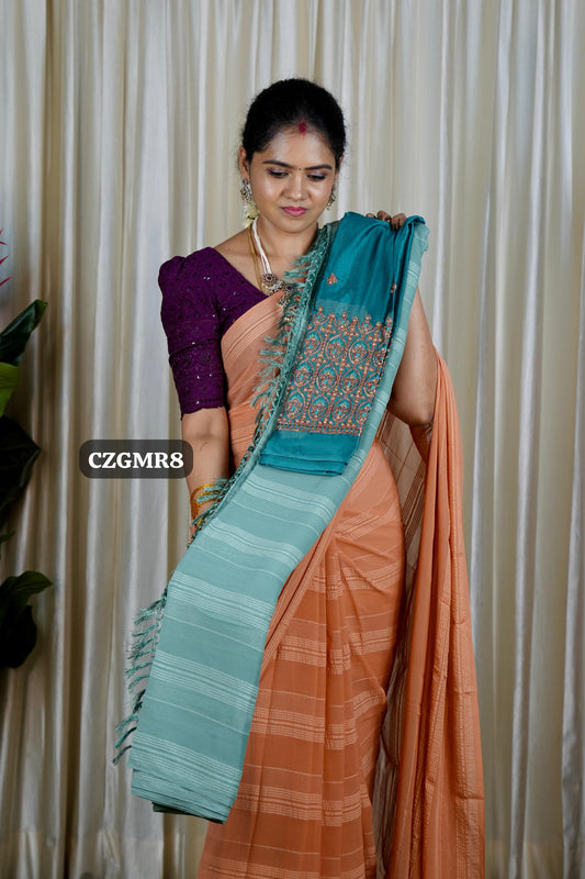 Chiffon saree🥳