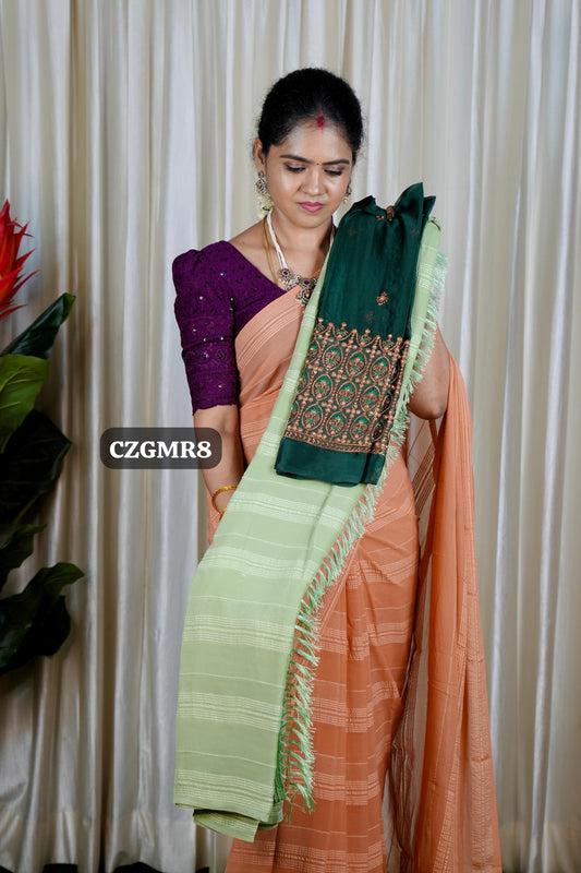 Chiffon saree❌