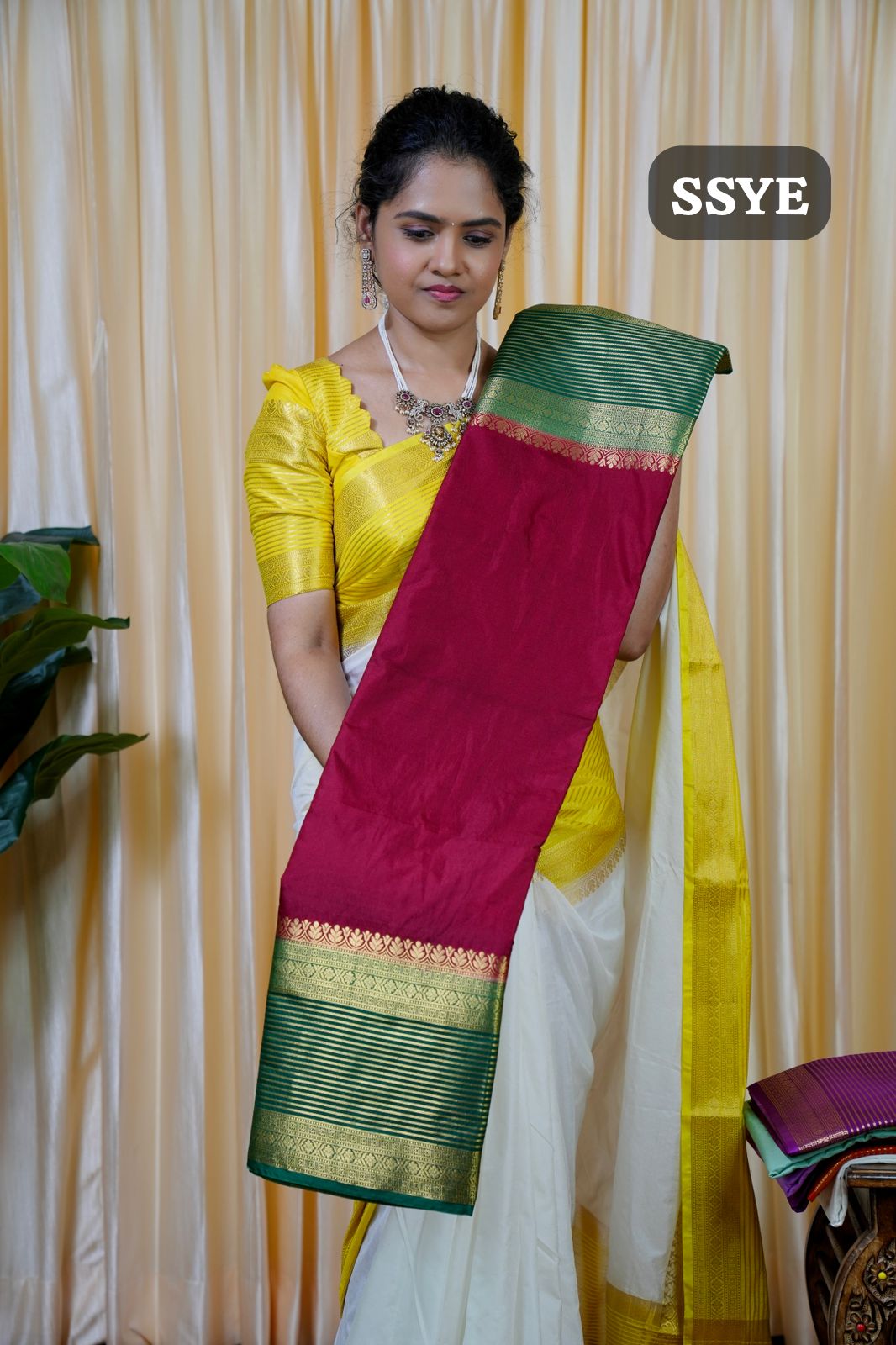 Semi Mysore Warm silk saree🥳