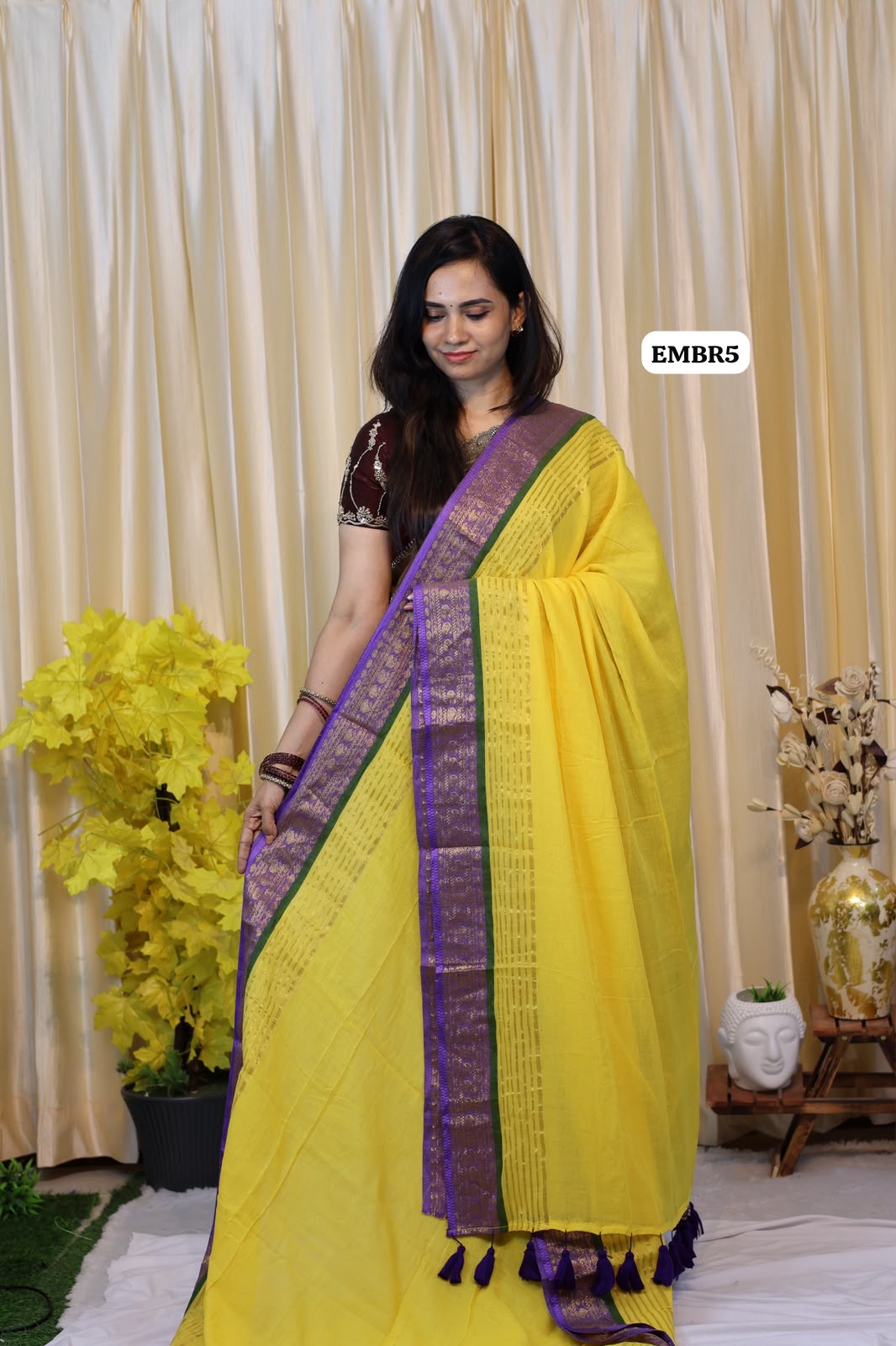 Mulmul cotton saree😍🥳