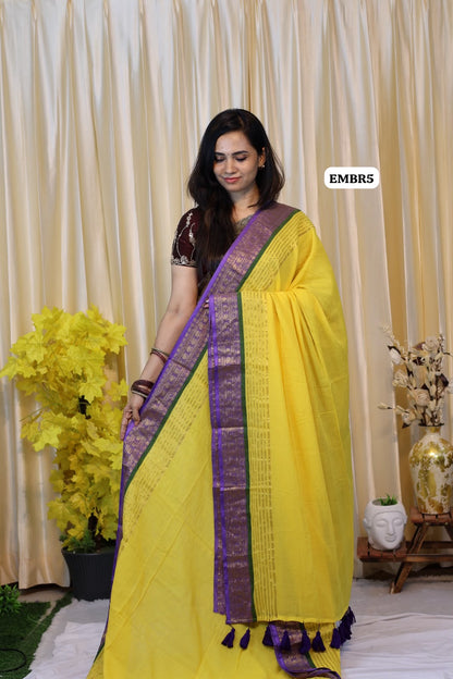 Mulmul cotton saree😍🥳