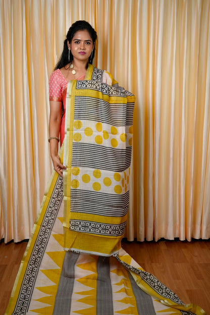 Linen cotton sarees🥳