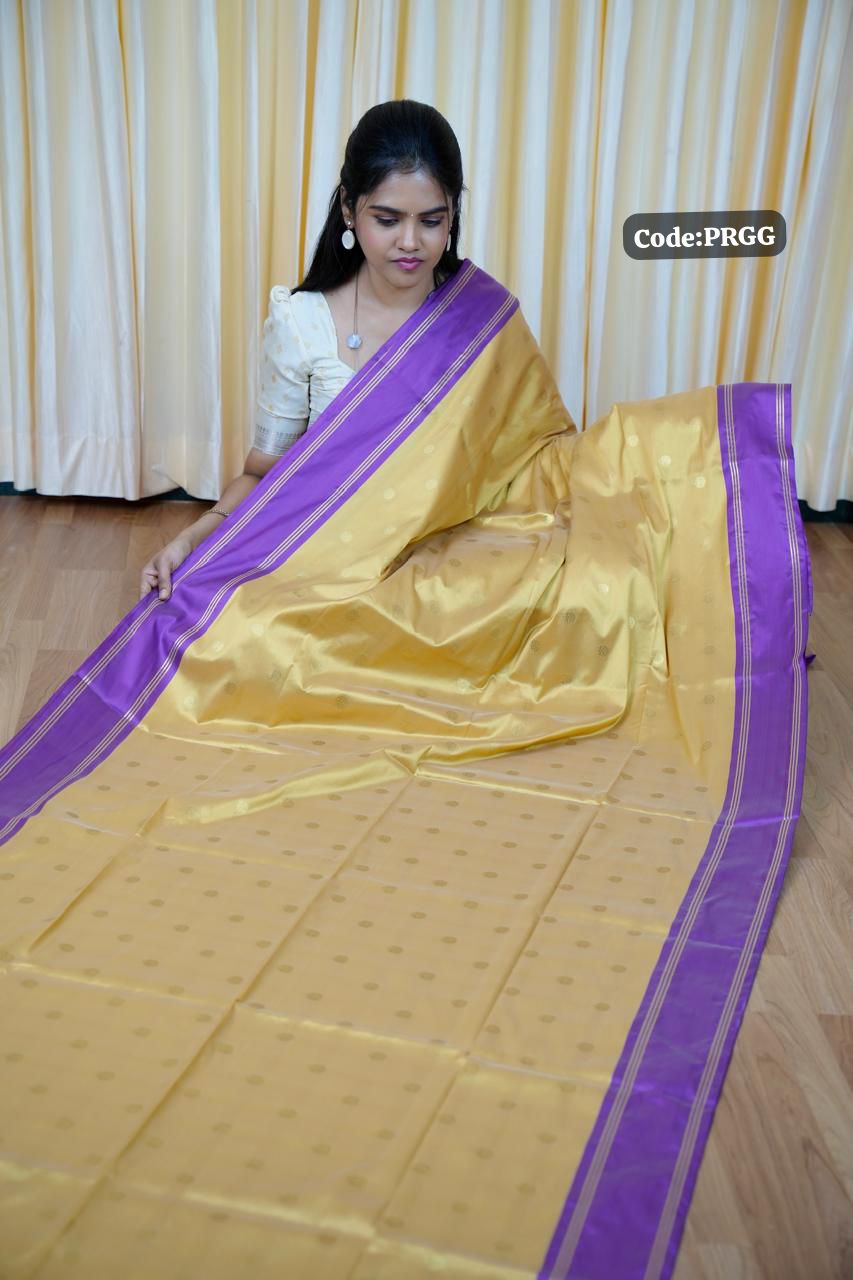 Kanchi soft silk saree🥰😎📚