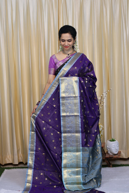 Kanchi Semi silk saree😍😎🥳