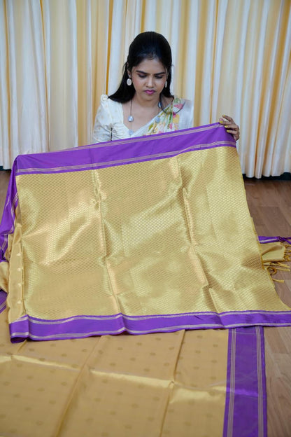 Kanchi soft silk saree🥰😎📚
