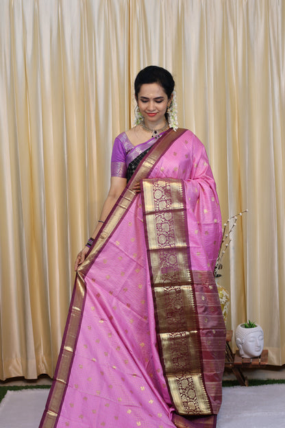Kanchi Semi silk saree😍😎🥳
