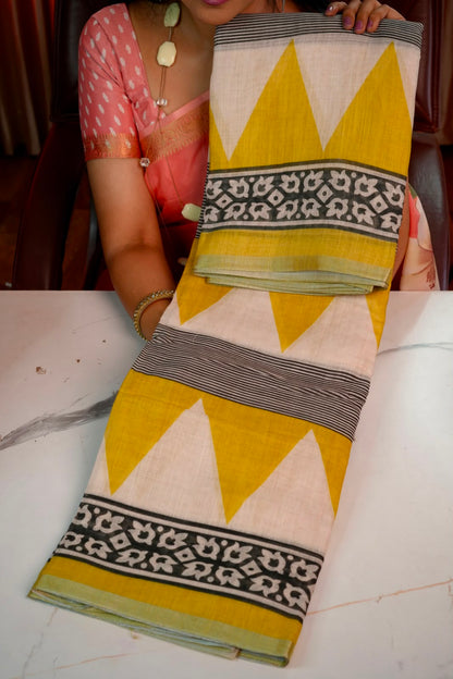 Linen cotton sarees🥳
