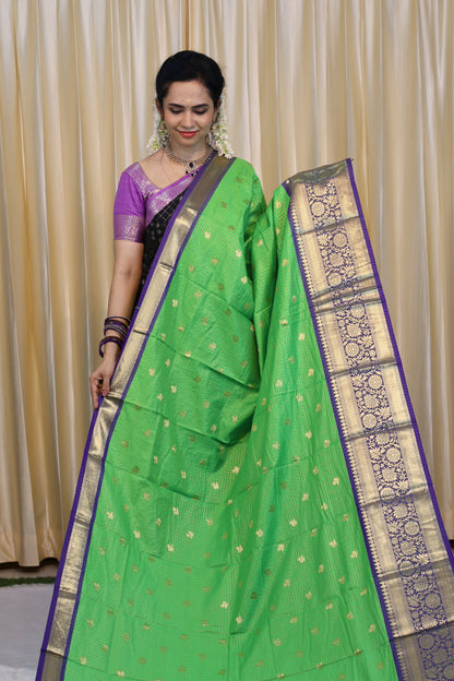 Kanchi Semi silk saree😍😎🥳