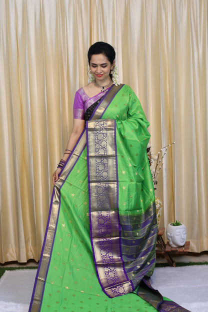 Kanchi Semi silk saree😍😎🥳