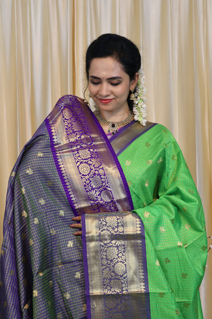 Kanchi Semi silk saree😍😎🥳