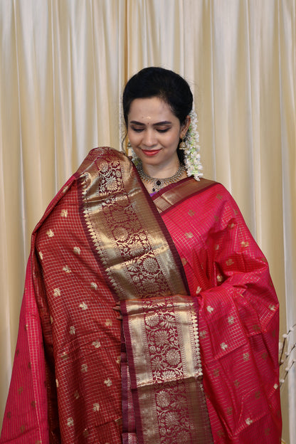 Kanchi Semi silk saree😍😎🥳