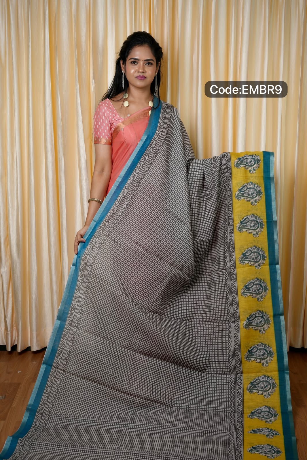 Linen cotton sarees🥳