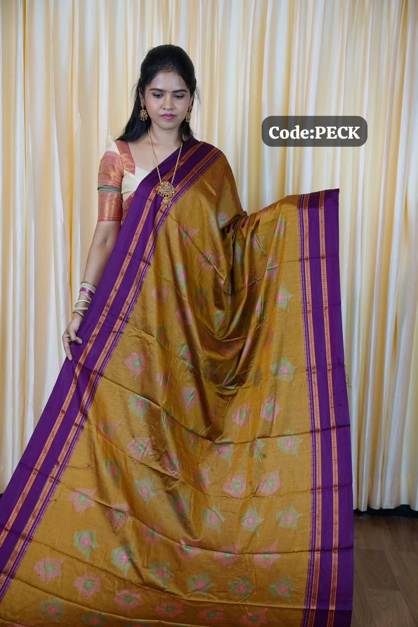 Silk cotton saree🥰🥳✅