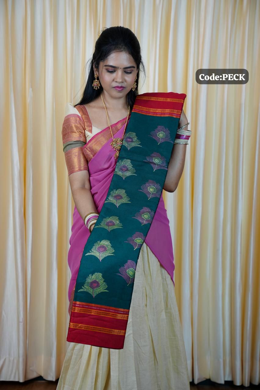 Silk cotton saree🥰🥳✅