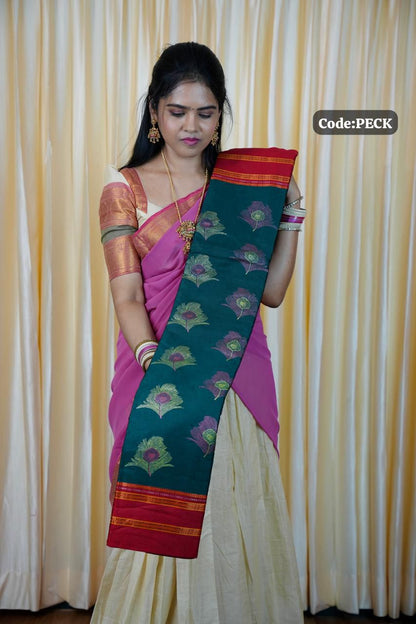 Silk cotton saree🥰🥳✅