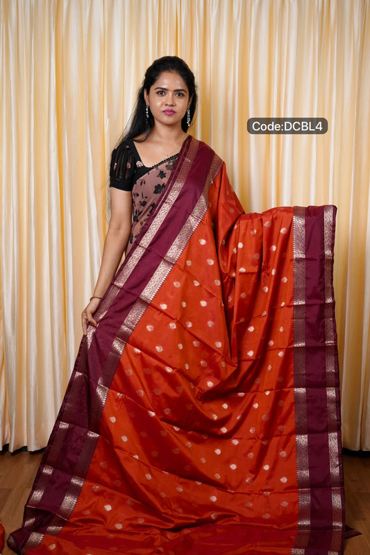 Kanchi semi silk sarees🥰😎📚