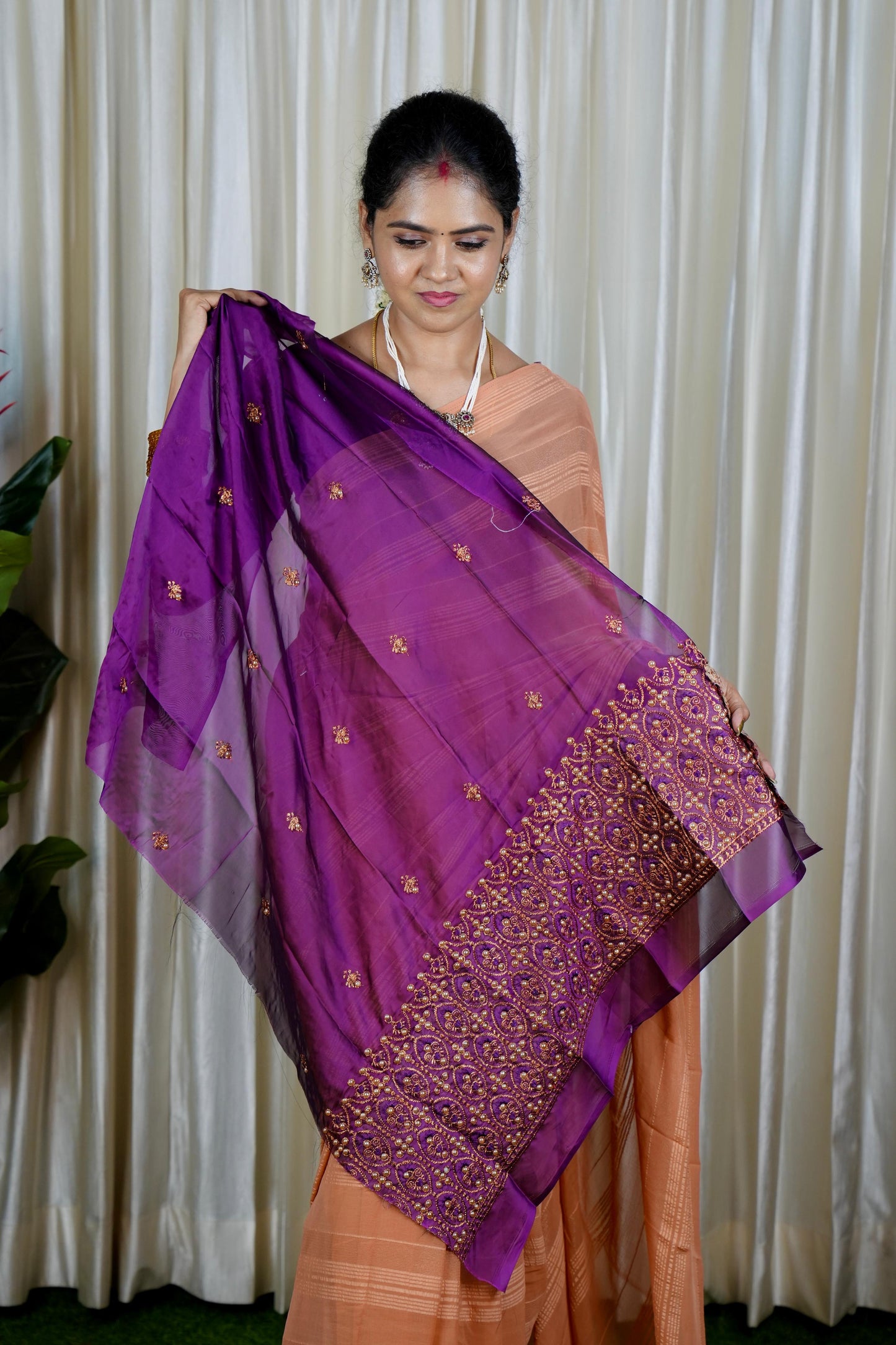 Chiffon saree🥰🥳