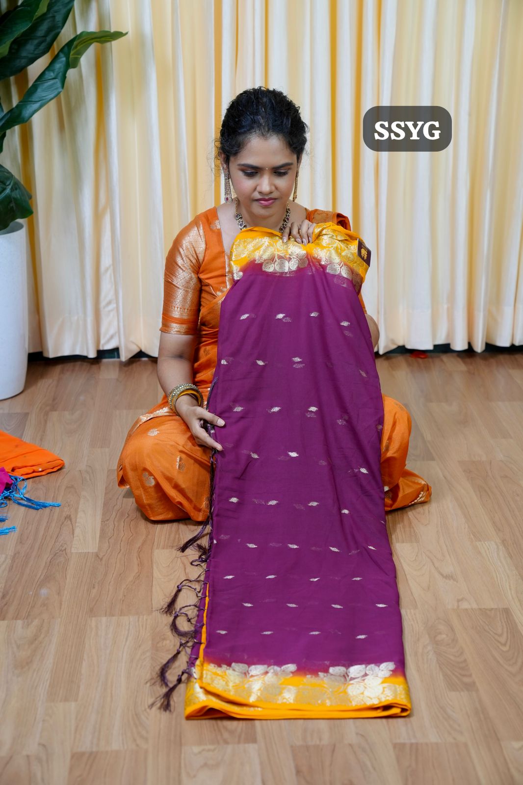 Chiffon saree❌️