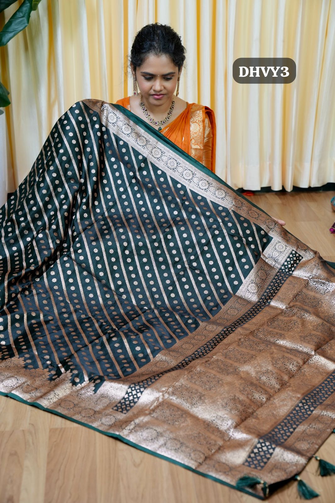 Pythani semi silk🥰😎🏃🏻‍♀️🌲