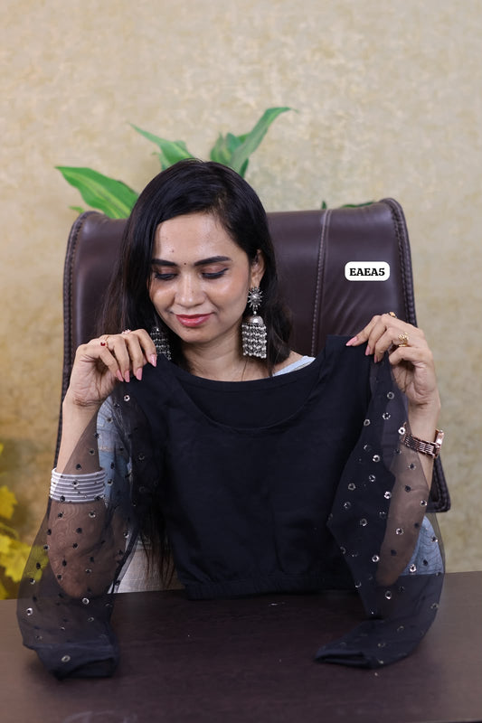 Premium quality readymade elastic blouse with chumkey work 😍⏰