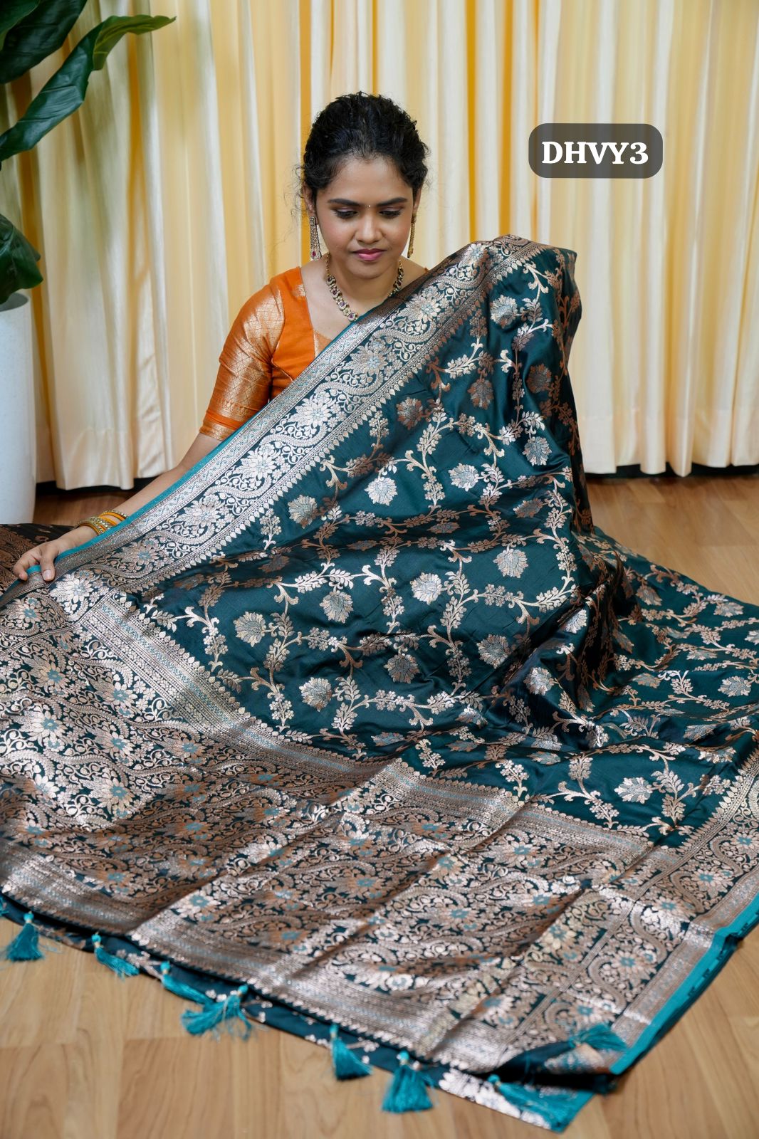 Pythani semi silk🥰😎🏃🏻‍♀️