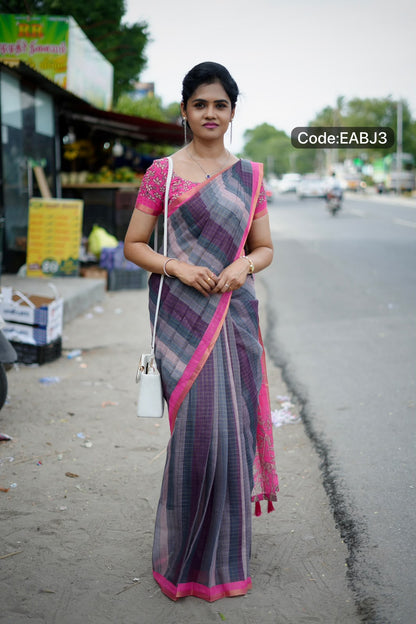 Linen cotton sarees🥰😎📚