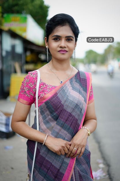Linen cotton sarees🥰😎📚