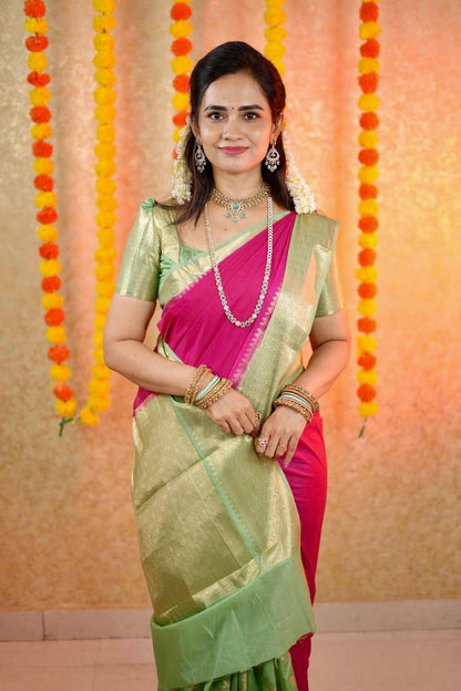 Premium warm silk saree🥳