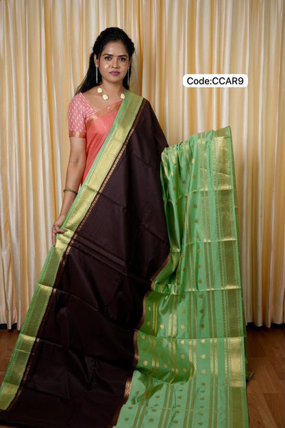 Semi Mysore soft silk saree🥳