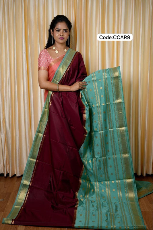Semi Mysore soft silk saree🥳