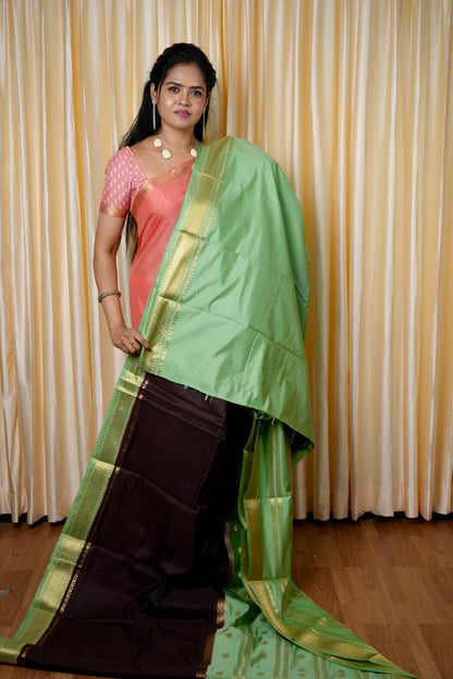 Semi Mysore soft silk saree🥳