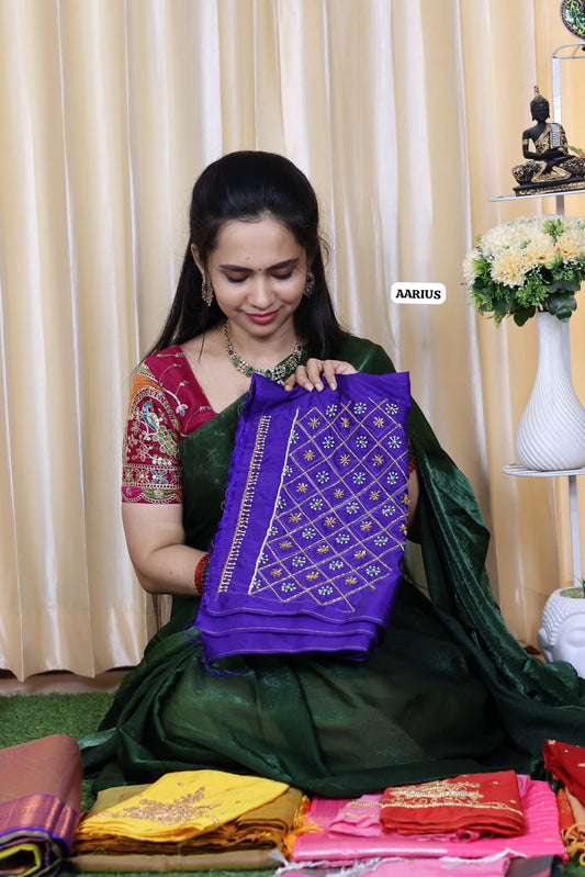 Hand work Aari blouse 🥳