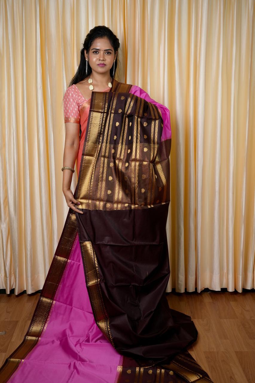 Semi Mysore soft silk saree🥳