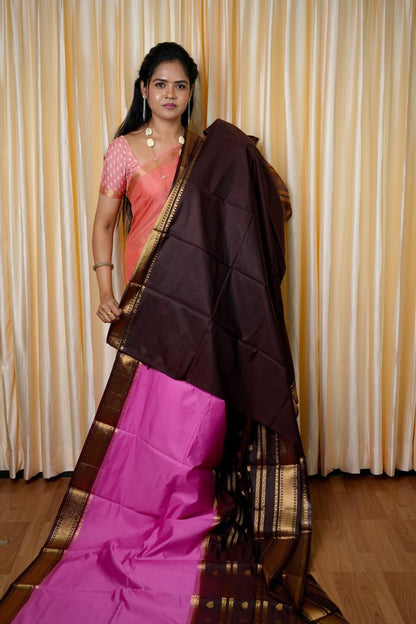 Semi Mysore soft silk saree🥳