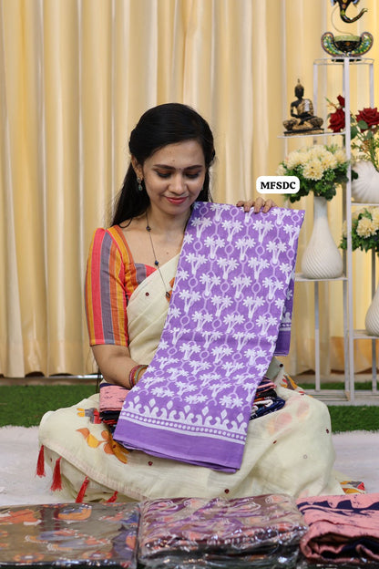 Exclusive Mul Mul cotton saree 😍Ⓜ️