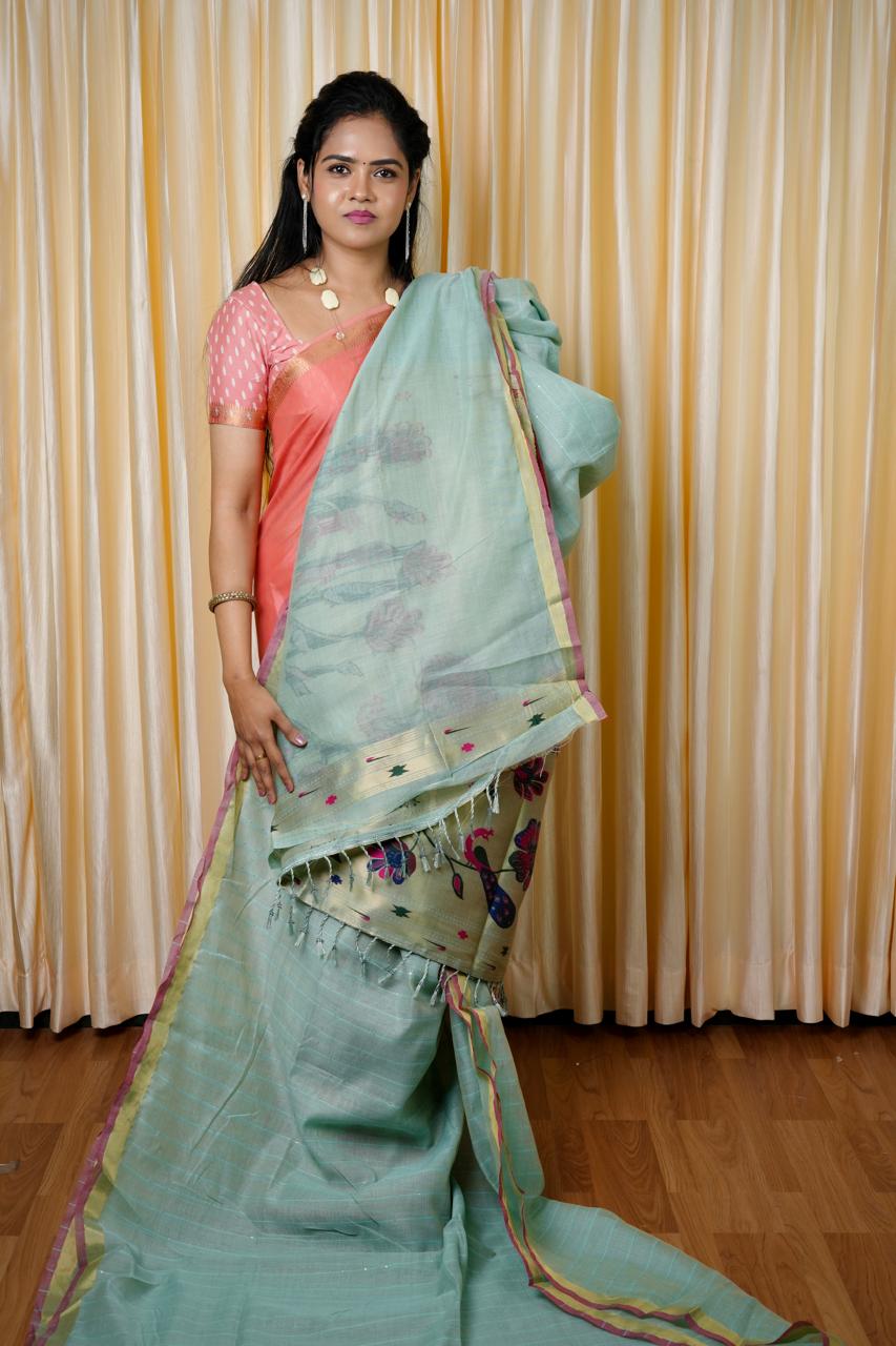 Tussar silk saree🥰😎📚