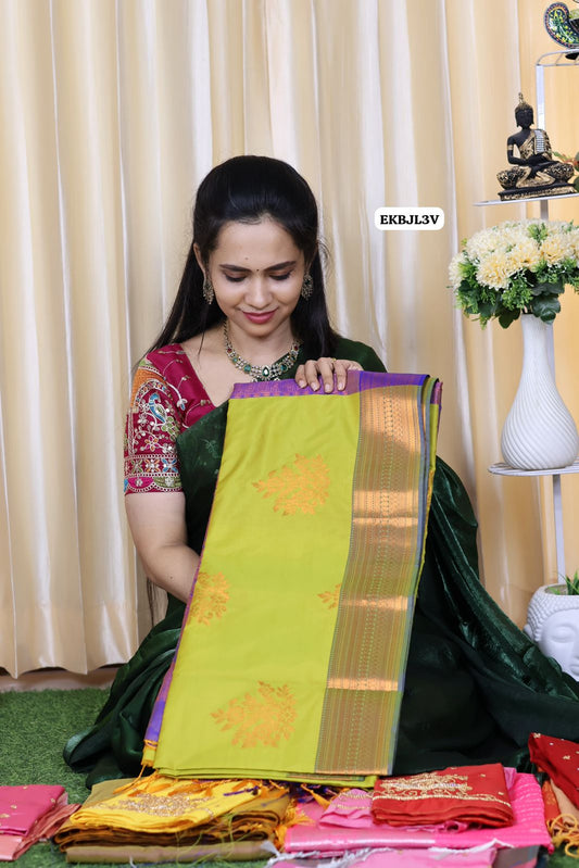Semi soft silk saree 😍🥳