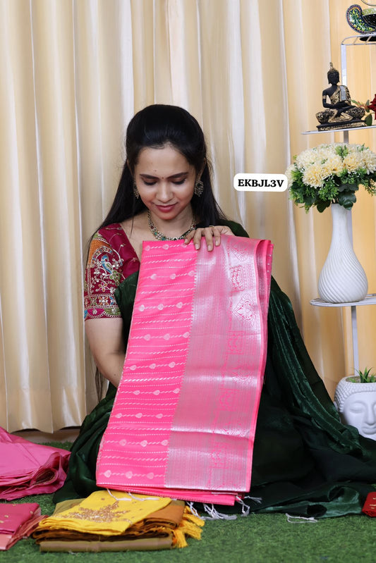 Semi soft silk saree😍🥳