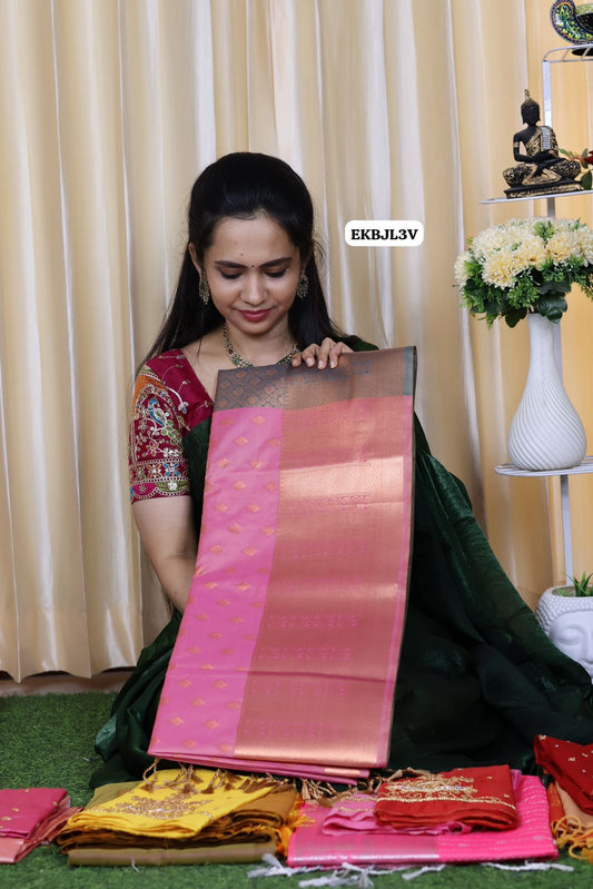 Semi soft silk saree😍🥳