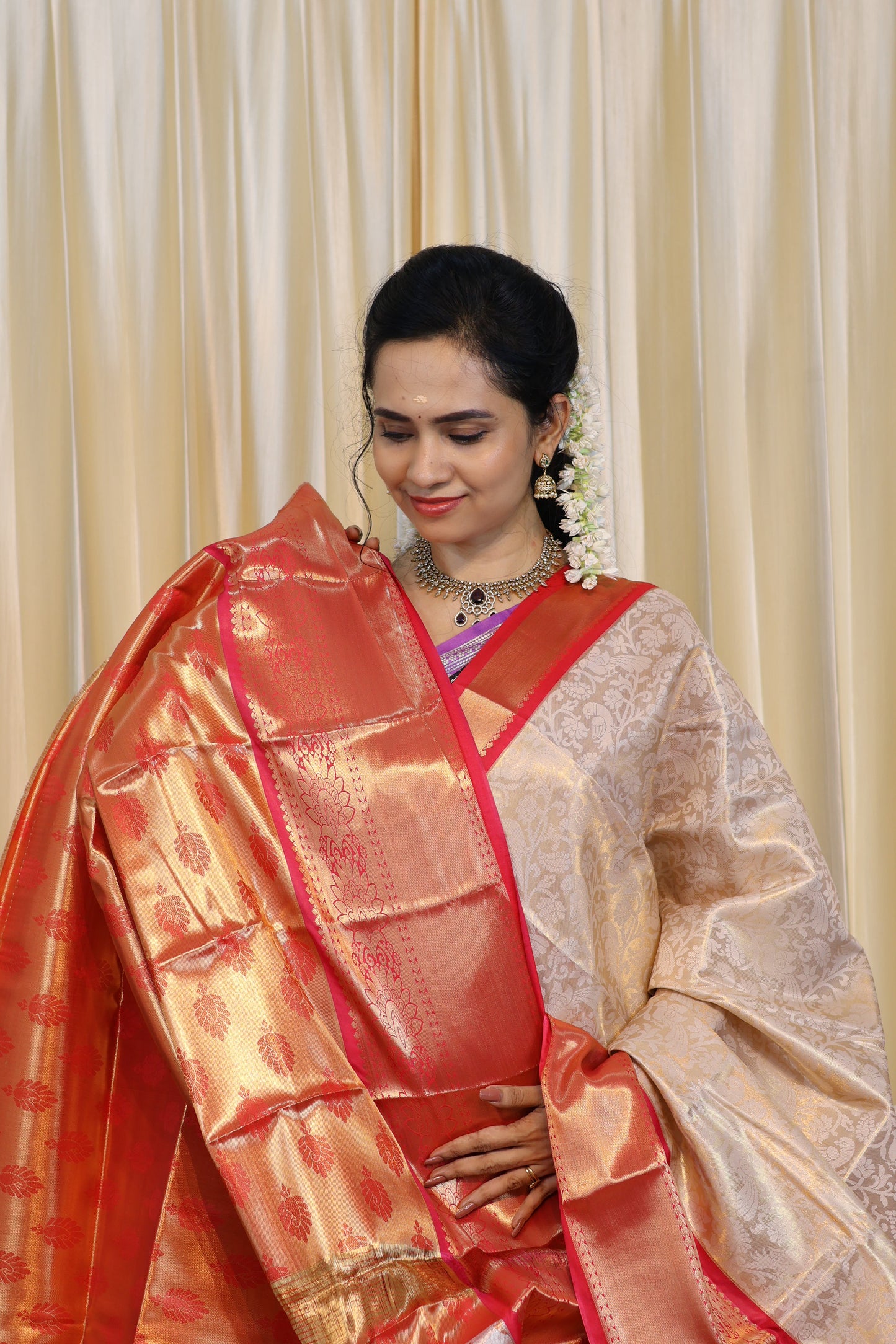 Bridal Kanchi semi silk saree 😍😎📚