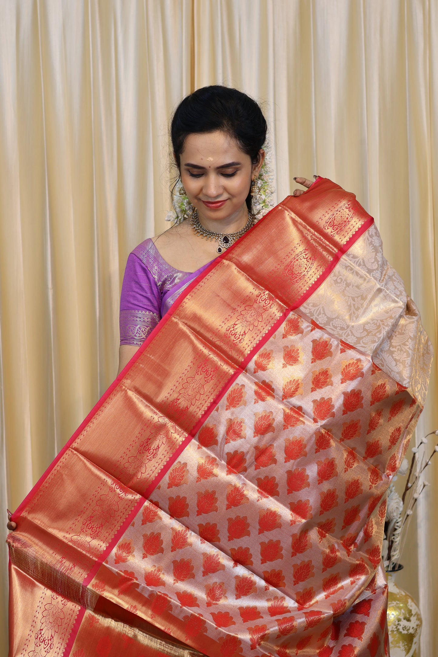 Bridal Kanchi semi silk saree 😍😎📚