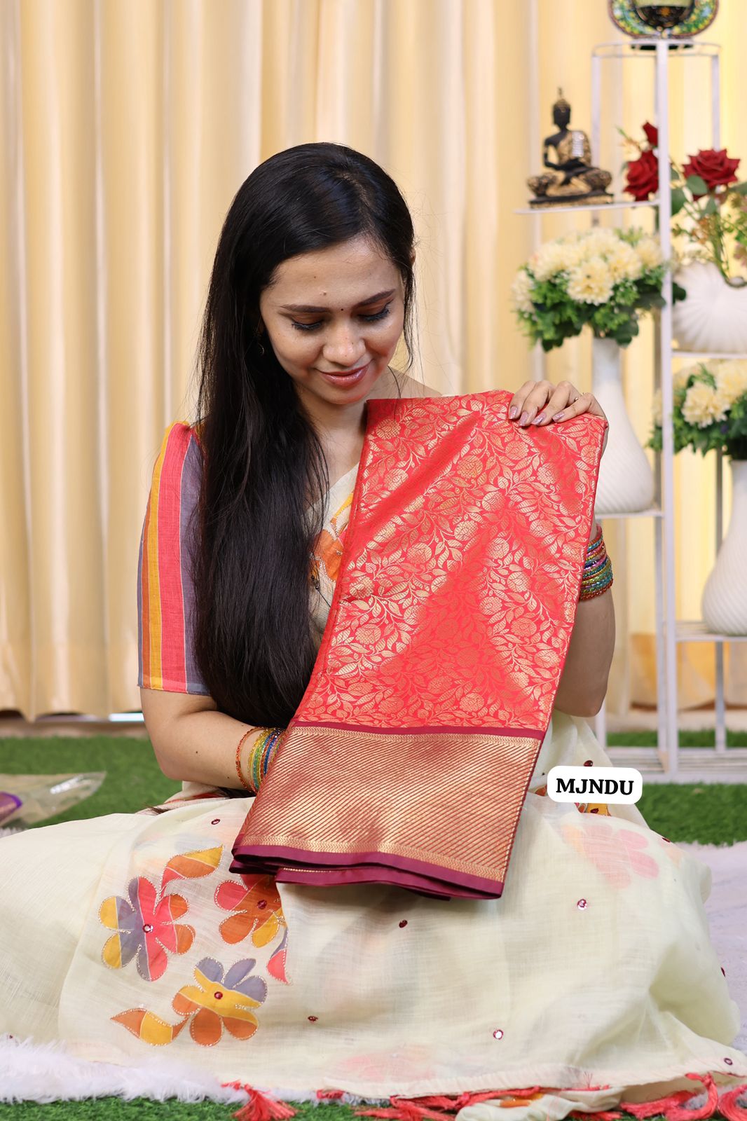 Soft Katan saree Ⓜ️😍