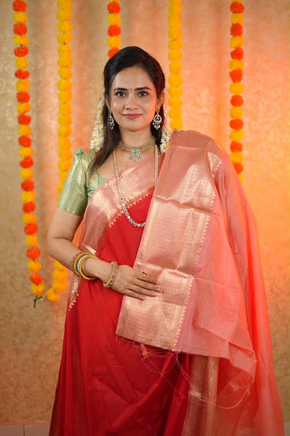 Premium warm silk saree🥳 prebook