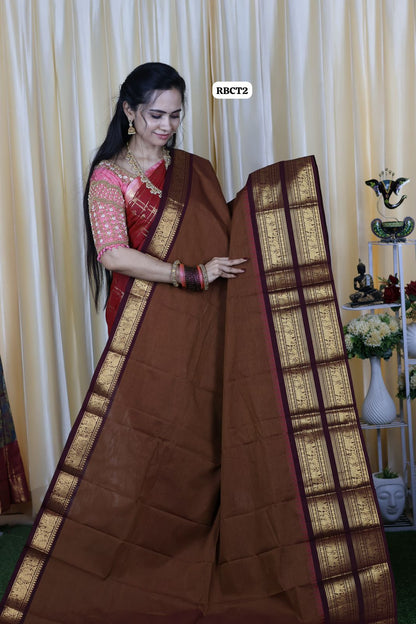 Kanchi cotton saree😍😎