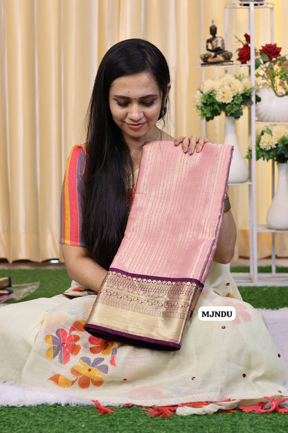 Soft Katan saree Ⓜ️😍
