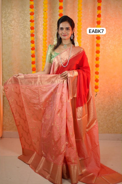 Premium warm silk saree🥳 prebook