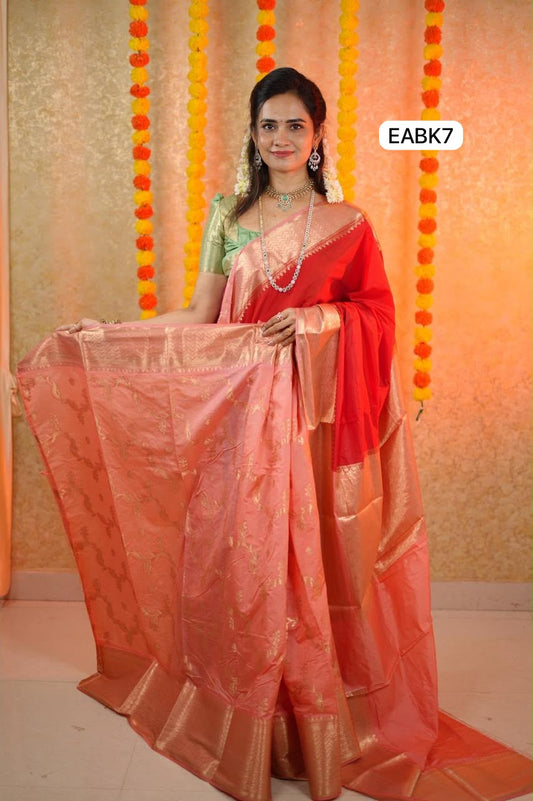 Premium warm silk saree🥳 prebook
